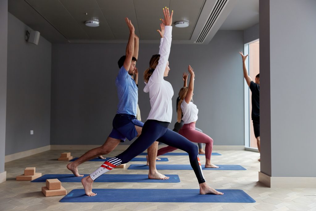Yoga in The Stratford gym