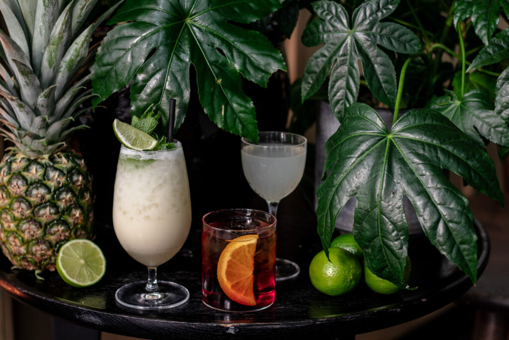 Rum cocktails